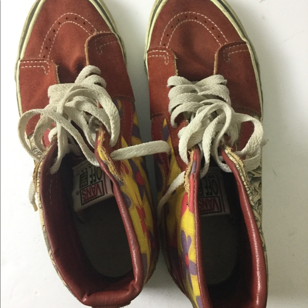 Vans sk8 hi made in USA custom order 1 of a kind